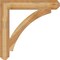 Ekena Millwork Thorton Craftsman Rough Sawn Bracket, Western Red Cedar, 6"W x 40"D x 40"H BKT06X40X40THR04RWR - alternate 4